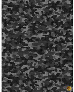 Camo: Silver -- Timeless Treasures camo-c8000 silver