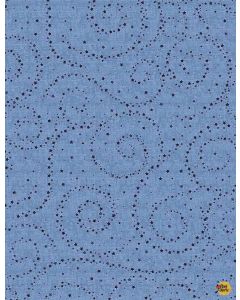 I Love You to the Moon and Back: Swirly Stars Sky -- Timeless Treasures moon-c5526sky - 2 yards remaining
