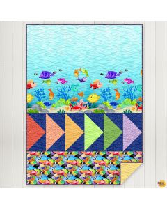 Under the Sea: Baby Goose Quilt Kit -- SusyBee Fabrics