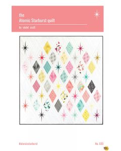 Pattern: The Atomic Starburst Quilt Pattern -- Violet Craft VC020