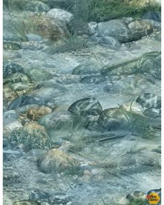 First Catch:  Underwater Green -- Wilmington Prints 10148-475 