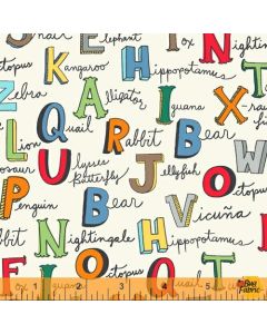 A to Zoo: Animal Names -- Windham Fabrics 52213-1 - 1 yard 15" remaining