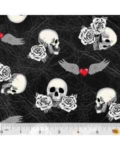Born to Ride: Tattoo Black -- Windham Fabrics 52241-3