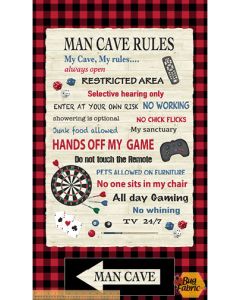 Man Cave: Sports Panel (2/3 yard) -- Windham Fabrics 52410p-x