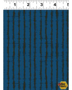 Uptown Dogs: Textured Stripe Dark Denim -- Clothworks y3146-89