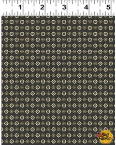 A Dog's Life: Bandana Black -- Clothworks y3366-3 - 2 yards 17" remaining