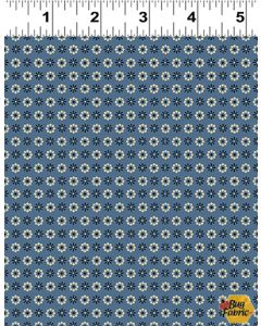 A Dog's Life: Bandana Dark Denim -- Clothworks y3366-89 