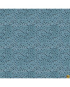 Ticket to the Zoo: Spots Sky -- Clothworks Fabrics y3533-98
