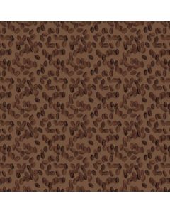 YAY! Coffee! Coffee Beans Light Brown -- Clothworks Textiles y3658-14