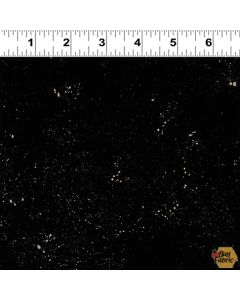 Purrfection: Splatter Black -- Clothworks Textiles y3977-3 