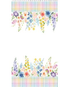 Spring Has Sprung: Double Border -- Clothworks y4007-55