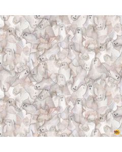 Faboolous: Ghosts Light Khaki  -- Clothworks y4478-11