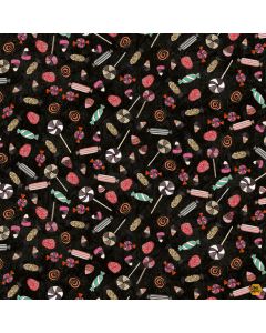 Faboolous: Candy Black -- Clothworks y4484-3