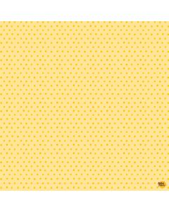 Spring Cheer: Dots Yellow -- Clothworks y4697-9 