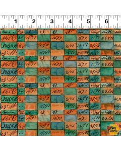 Emerald Hollow: Checkerboard Multi -- Clothworks y4831-55 