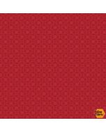 Modern Melody Basics: Crimson Red -- Henry Glass Fabrics 1063-88 crimson red