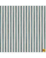 A Beautiful Day: Stripe Beige/Navy - Henry Glass Fabrics 1101-47