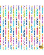 Party Line: Birthday Candles -- Blank Quilting 1803-01