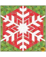 Snowed In: Super Snowflake Quilt Kit -- Snowedinsupersnowflake