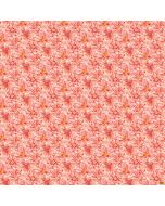 Morning Blossom: Dahlia Toss Coral -- Northcott Fabrics 24923-54