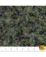 First Light Naturescapes: Pine Cones Greenery - Northcott Fabrics 26763-75  