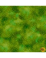Mosaic Turtles: Dots Green-- QT Fabrics 29091g