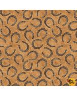 Cowboy Culture: Horse Shoes - Blank Quilting 3337-35 - presale May