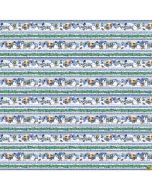 Flurry Friends: Snowman Border Stripe -- Henry Glass Fabrics 357-11 multi