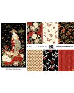 Kyoto Garden: Fat Quarter Bundle (21 Fat Quarters + Panel) -- Timeless Treasures Fabrics KyotoFQ  - 1 remaining