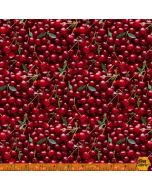 A La Carte: Life is a Bowl Cherries -- Windham Fabrics 51894d-x