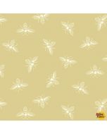 French Bee: Biscotti Bees -- Andover Fabrics a-9084-n3