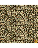 ABC: Leopard  Print -- Makower UK tp-2403v