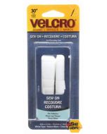 VELCRO® Brand Fastener Regular Duty Strip White 3/4in x 30in - Velcro 90030v