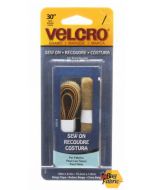 VELCRO® Brand Fastener Regular Duty Strip Beige 3/4in x 30in - Velcro 90031v