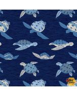 Indigo West: Turtle Bay - Alexander Henry Fabrics 9005b