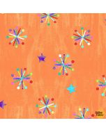 Eric Carle: The Very Hungry Caterpillar Rainbow Bright Stars/Jacks Orange -- Andover a-9198-o 