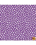 Pixie Patch: Purple Dots -- Blank Quilting 1558-55 purple - 26" + FQ remaining