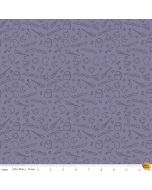 Spooky Hollow Icons Purple - Riley Blake Designs c10574-purple