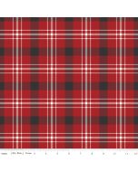 Into the Woods: Tartan Red -- Riley Blake Designs c11392-red