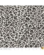 Animal Kingdom: Leopard Gray Animal Skin -- Riley Blake c695 gray