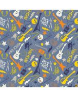 Rock On:  Guitars -- Camelot Fabrics 21190306-3