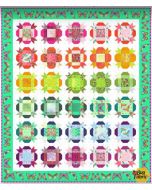 Daydreamer by Tula Pink: Hibiscus Quilt Kit -- Free Spirit Fabric DayHibiscus -- 1 remaining