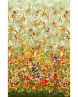 Flower Fairies of the Autumn: Autumn Fairy Border Sage -- Michael Miller Fabrics DDC11527-SAGE-D 