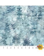 Soar: Trees Moody Blue Light -- Northcott Fabrics dp24585-41 Moody Blue Light