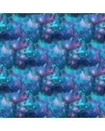Universe: Nebula Texture Blue/Purple -- Northcott Fabrics dp24860-44