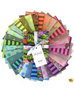 Everglow by Tula Pink: Everglow & Neon True Colors Fat Quarter Bundle (32 FQ's)  -- Free Spirit Fabrics fb4fqtp.everglow 
