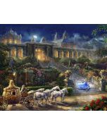 Disney Magic: Cinderella Carriage Panel (1 yard) -- Four Seasons/David Textiles ds 2064-9c-1