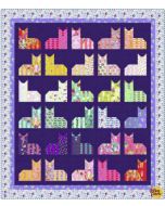 Curiouser & Curiouser by Tula Pink: Cheshire Cat Diva Quilt Kit -- Free Spirit Fabrics -- Free-cheshirediva 