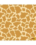 Wild and Free: Giraffe Skin Tan -- Henry Glass Fabrics 9562-33