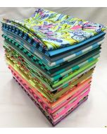 Everglow by Tula Pink: Everglow & Neon True Colors Full Collection (32 - 1 yard cuts) -- Free Spirit Fabrics Everneonfull